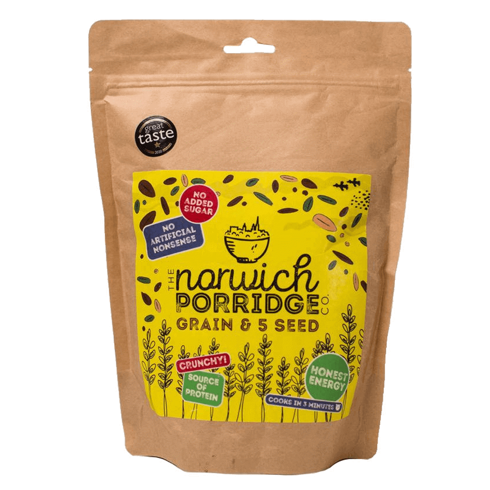 The Norwich Porridge Co Grain & 5 Seed Porridge